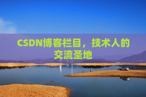 CSDN博客栏目，技术人的交流圣地